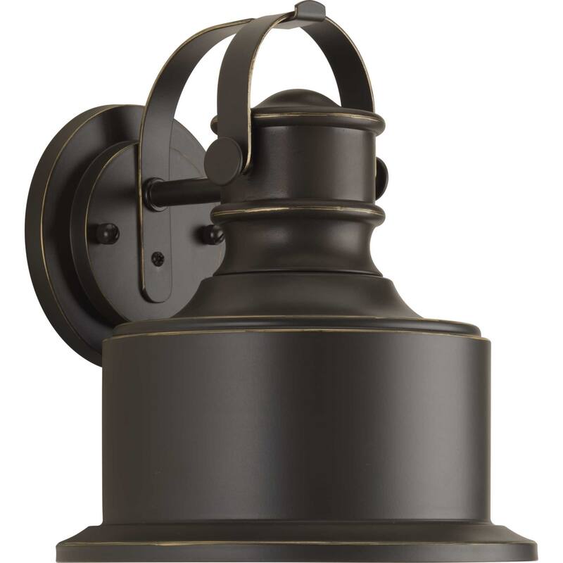 Progress Lighting Callahan Single Light 10" High Integrated LED - Antique Bronze