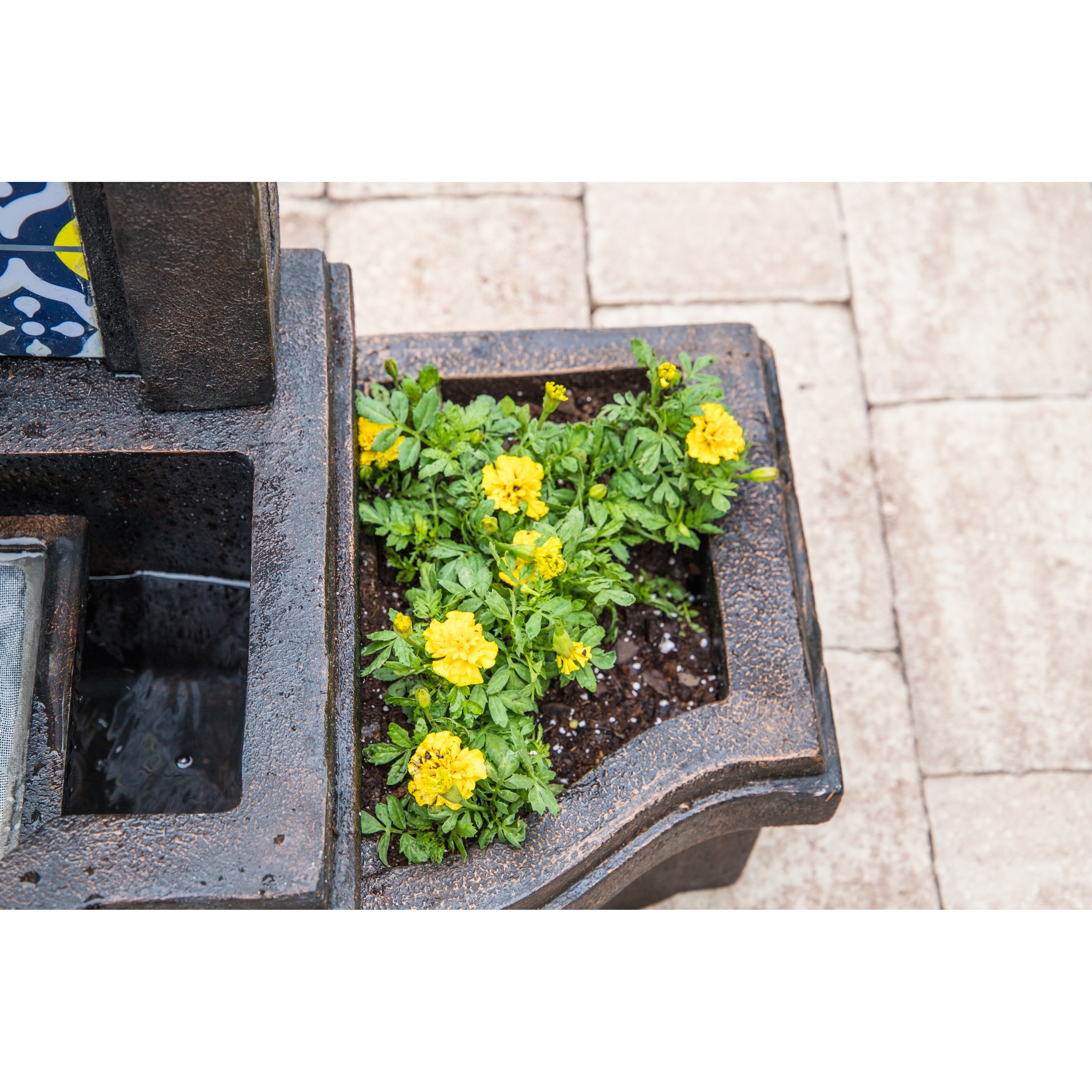 Shop Alcazar 45 Indoor And Outdoor Waterfall Floor Fountain