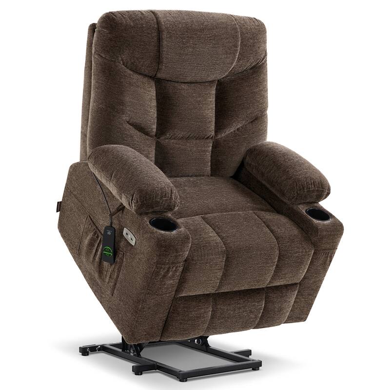 MCombo Power Lift Recliner Chair with Extended Footrest for Elderly People