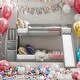 preview thumbnail 1 of 24, Twin over Twin Bunk Bed with Convertible Slide and Stairway,2 Color Gray