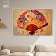 preview thumbnail 57 of 60, Spaniard Fan Canvas Glam Livingroom Wall Art by Art Remedy