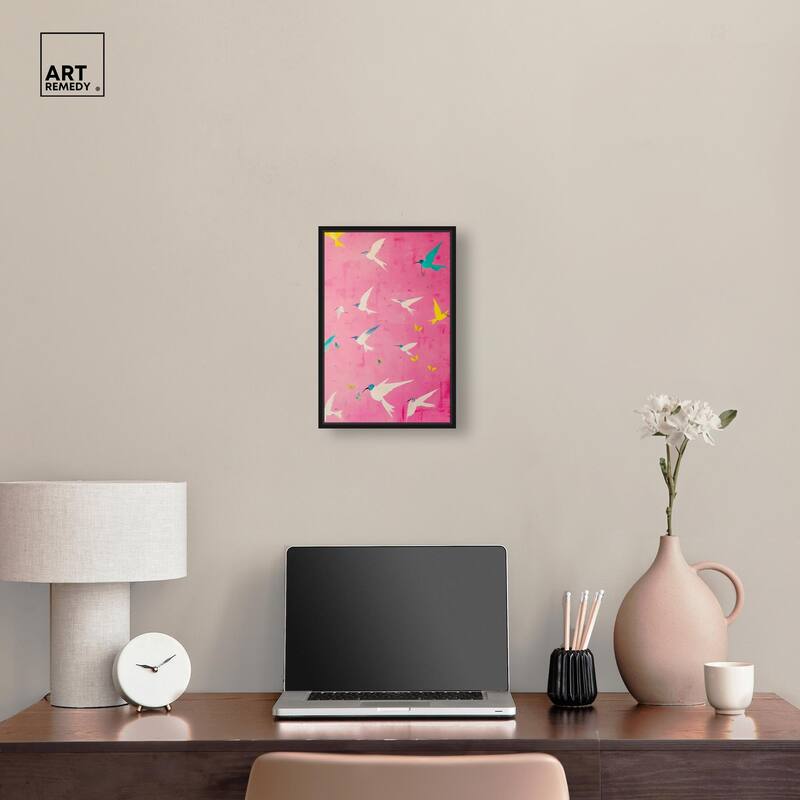 Soaring Sorbet Canvas by Art Remedy
