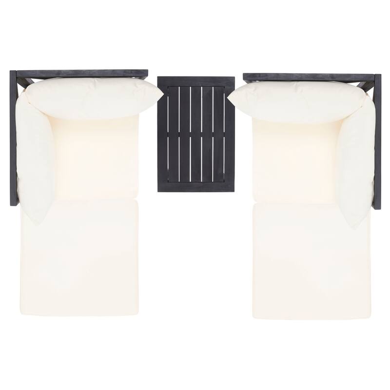 SAFAVIEH Outdoor Living Ronson 5 Pc Sectional Set - 26.9 x 26.9 x 26.8