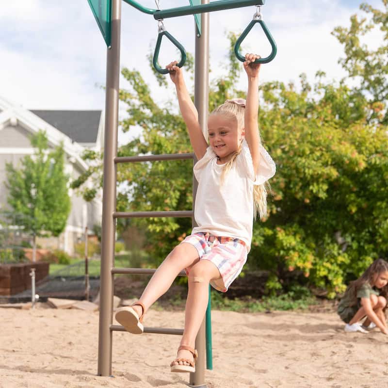 Lifetime Monkey Bar Adventure Swing Set (Earthtone)