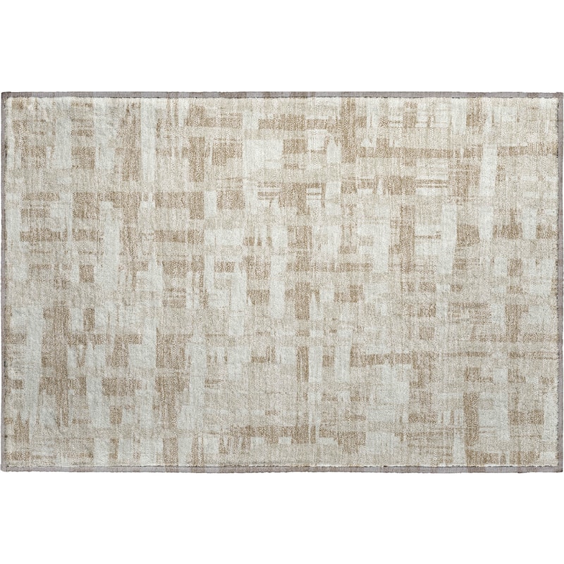 Premium Washable Super Soft Contemporary Plaid Mayfield Rug