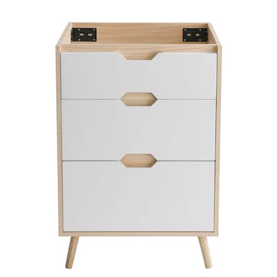 Brusque 24 Bathroom Vanity In White Oak -Cabinet Only (Sm-Bv350)