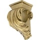 preview thumbnail 3 of 6, Cameau Drapery Sconce, 2-inch Diameter Renaisance Gold