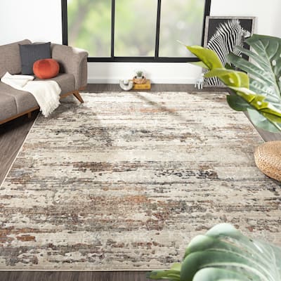 Petra Sandstone/Rust Area Rug