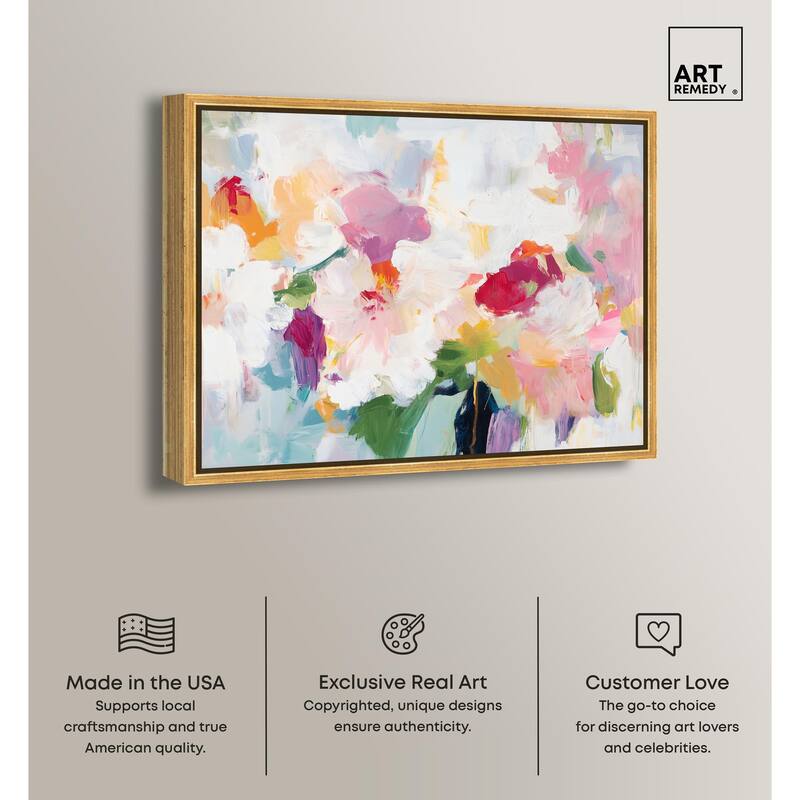 Bold Brushstroke I Canvas by Art Remedy
