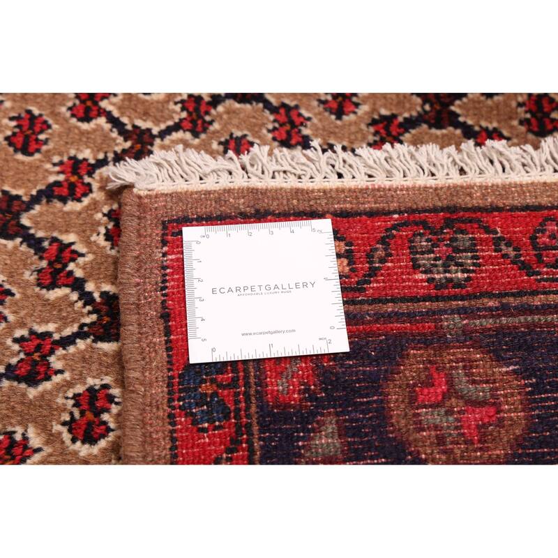 ECARPETGALLERY Hand-knotted Anatolian Vintage Brown Wool Rug - 3'8 x 7'11
