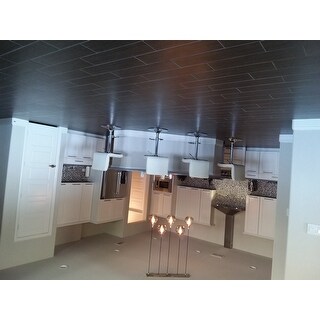 Porch & Den Galena Chrome and Faux Leather Height-adjustable Barstools (Set of 2)