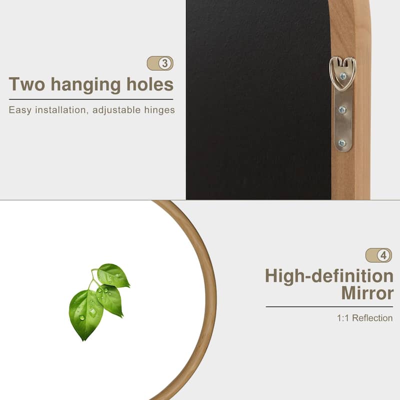 Elegant Arch Frame Full Length Mirror vanity mirror