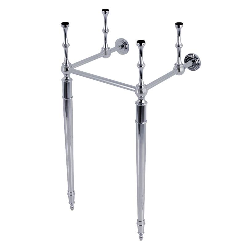 Kingston Brass Fauceture Brass Console Sink Legs - Polished Chrome