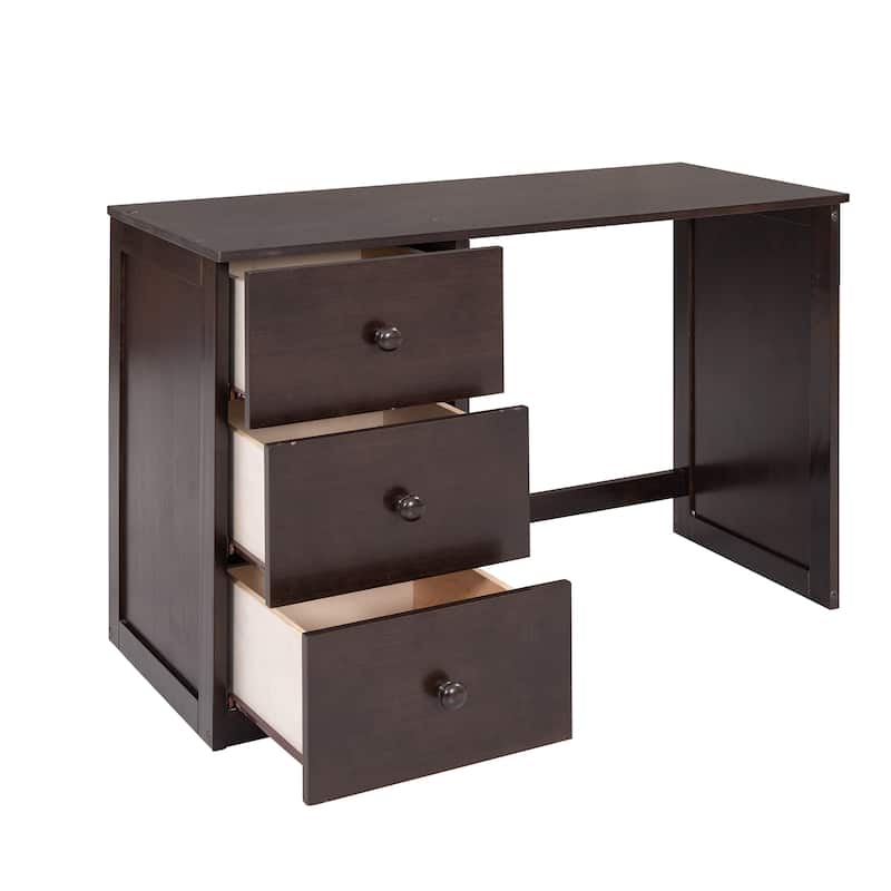 Loft Bed with Drawers, Desk and Wardrobe