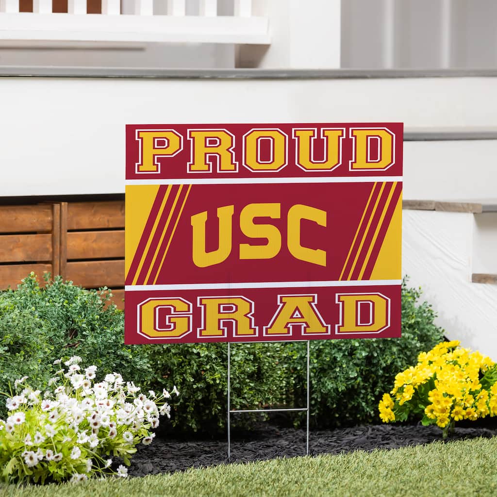 University of Southern California 24" x 18" Graduation Coroplast Outdoor Yard Sign