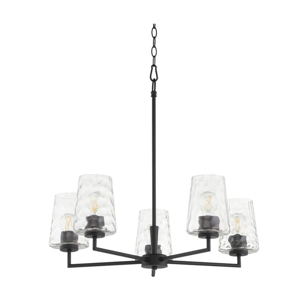 Quorum International 6204-5 Belinder 5 Light 27" Wide Chandelier