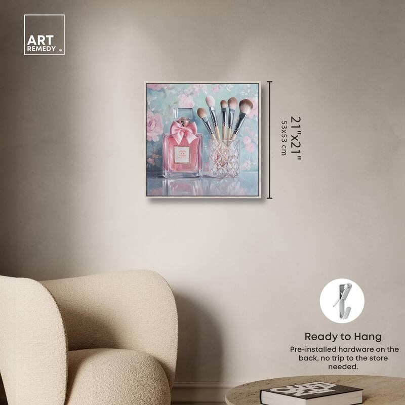 Love Dainty Perfume and Makeup Canvas by Art Remedy