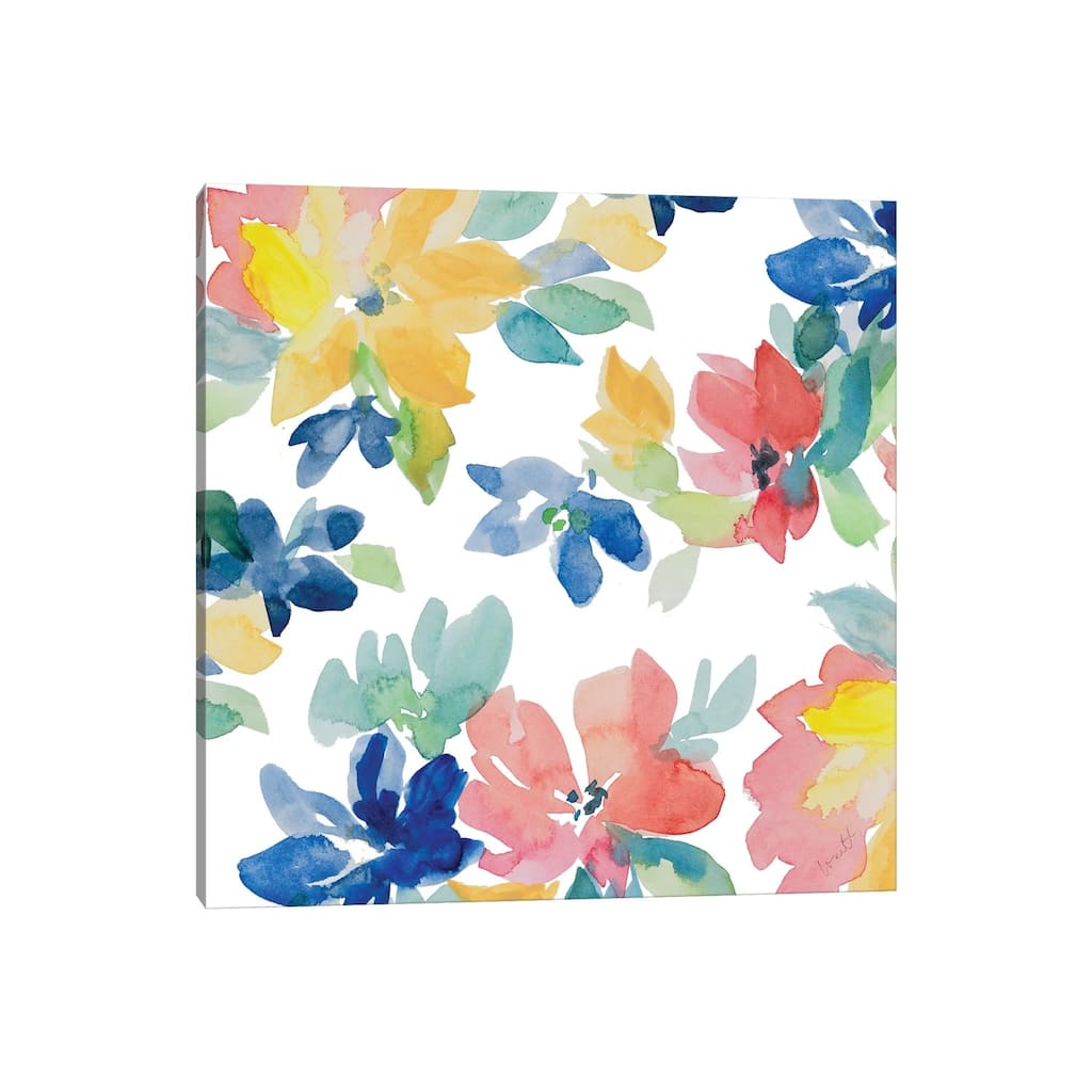 iCanvas "Spring Flowers I" by Lanie Loreth Canvas Print