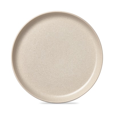 Logan Salad Plate Stoneware Dishwasher Safe Cream, 9.5. inch. Set 4