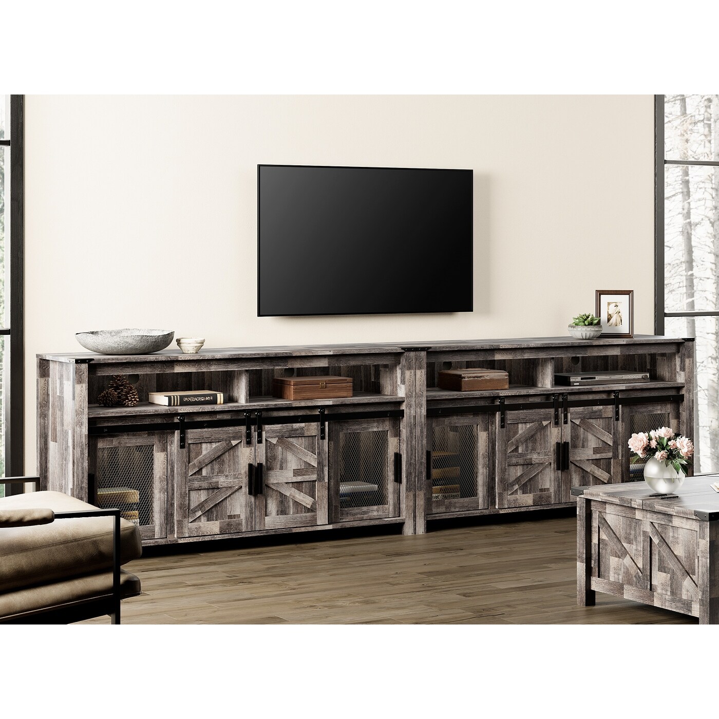 https://ak1.ostkcdn.com/images/products/is/images/direct/0981bd9fda9ee44f3481c549dbfc1e4c55bdb970/Farmhouse-Coffee-Bar-Table-with-Sliding-Barn-Doors-for-Kitchen%2C-31%22-H.jpg