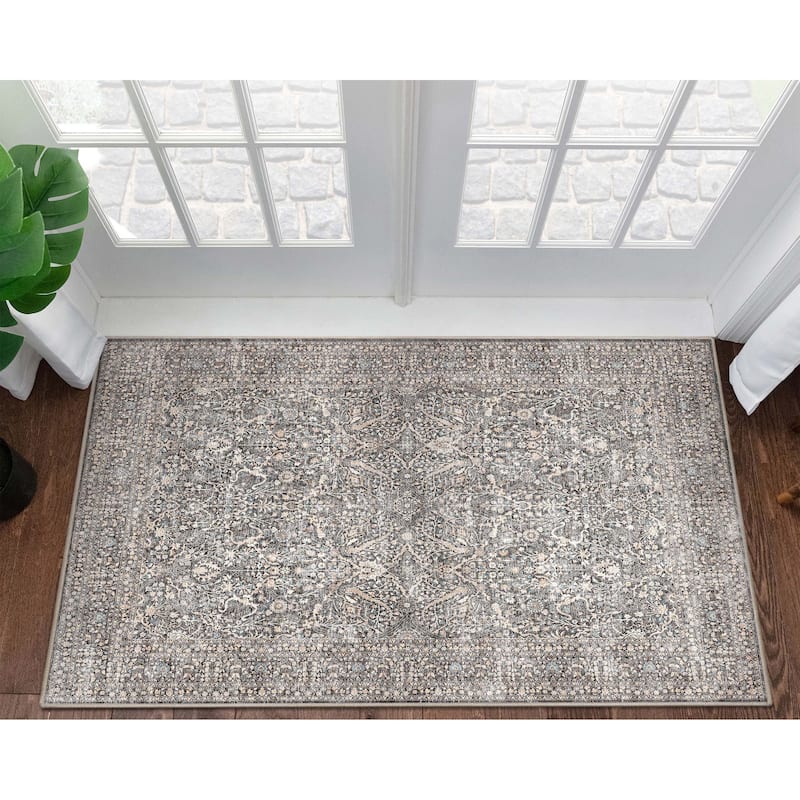 Well Woven Asha Isolde Vintage Oriental Flat-Weave Area Rug