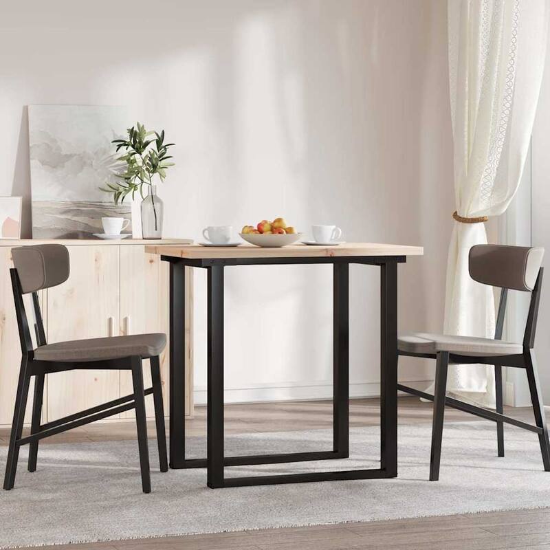 vidaXL Table Top Natural Solid pine wood Medium Rectangular Rustic - 19.7 x 31.5 x 1.0 in