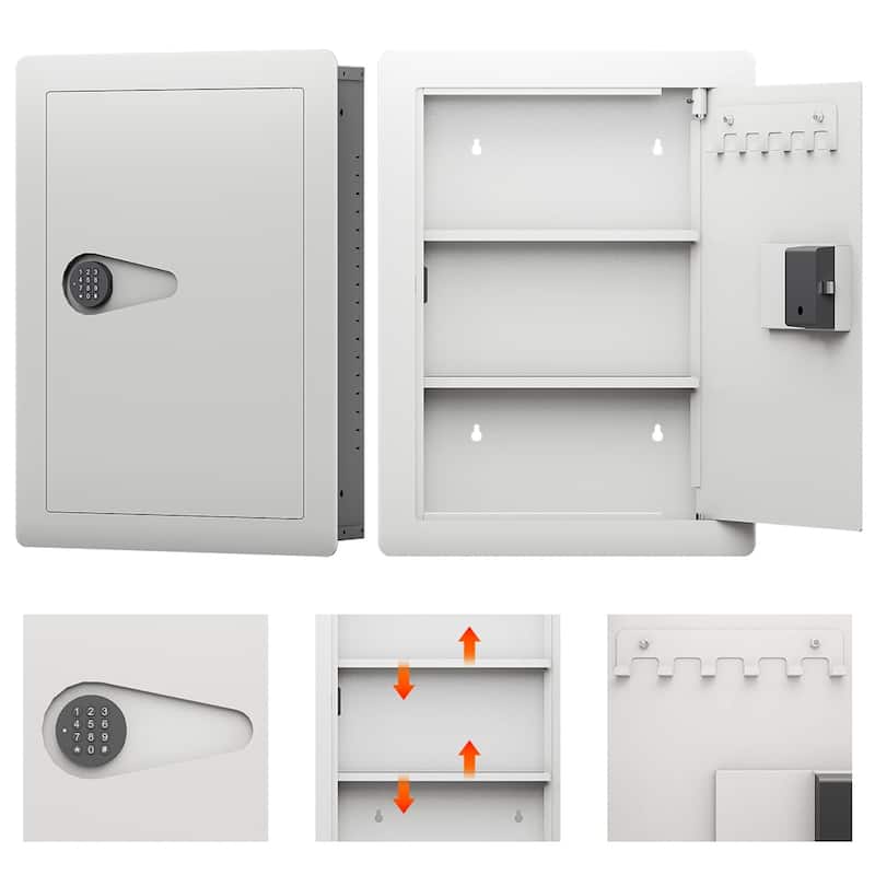 Digital Wall Hidden Safe,Home or Business Heavy Duty Wall Mount Safe