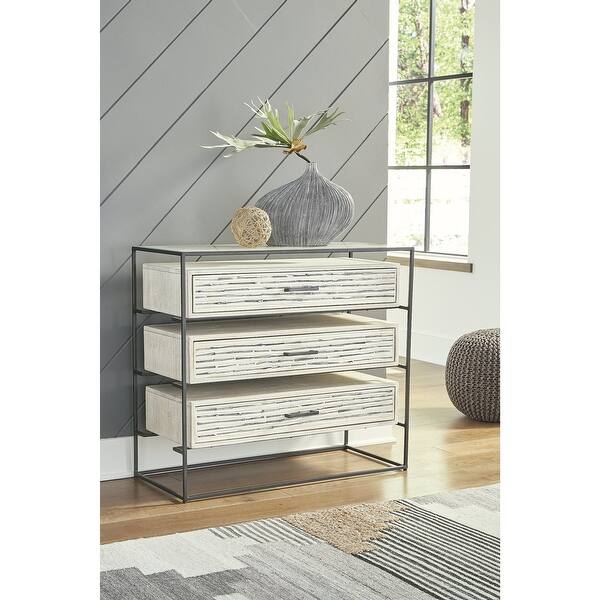 Crewridge Accent Cabinet - Black/Cream Crewridge Accent Cabinet - Black/Cream