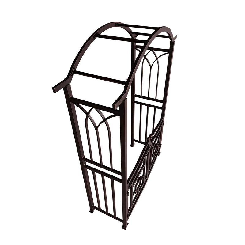 Aluminum Garden Arch with Gate