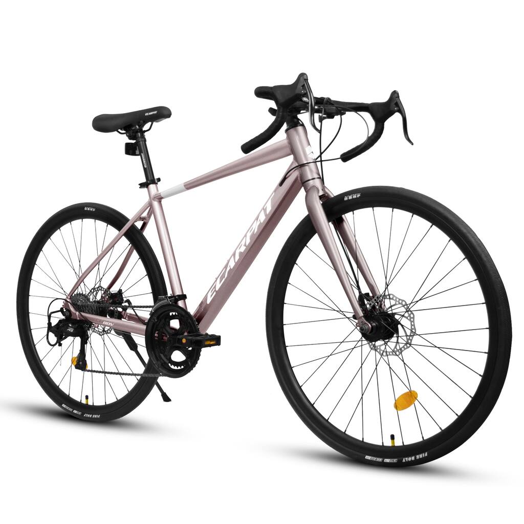 700C Road Bike with 16-Speed L-TWOO Drivetrain, Lightweight Aluminum Frame - Racing & Commuting Bike