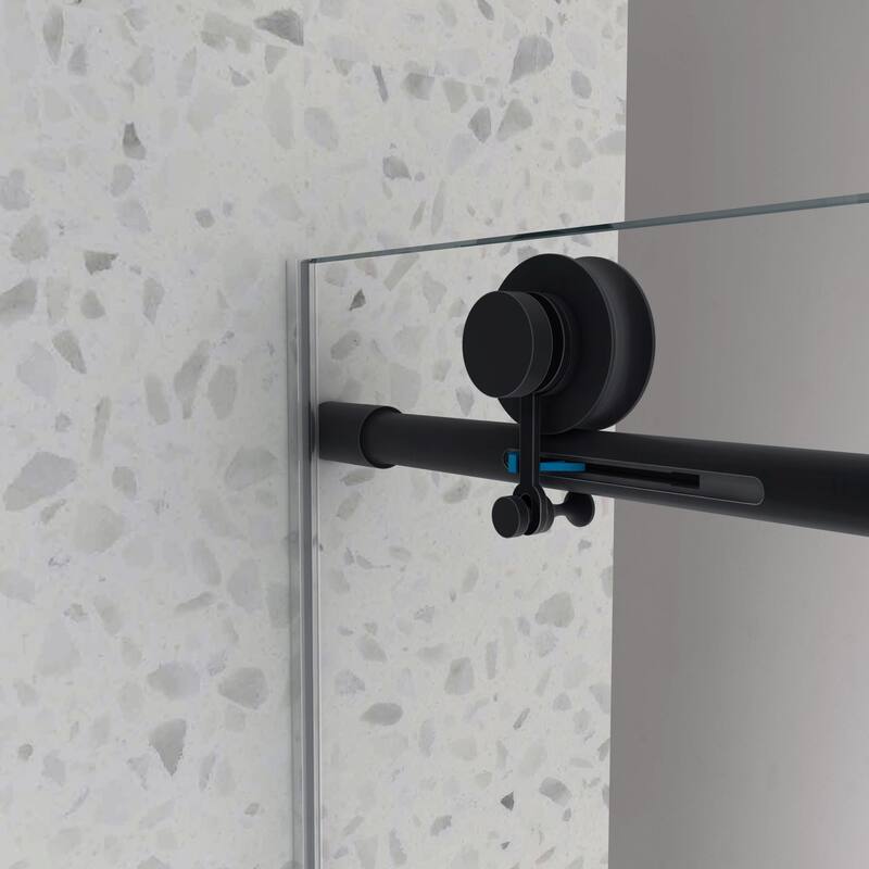 56"-60"W x 70"Frameless Tub Door with Adjustable Soft-Close Feature