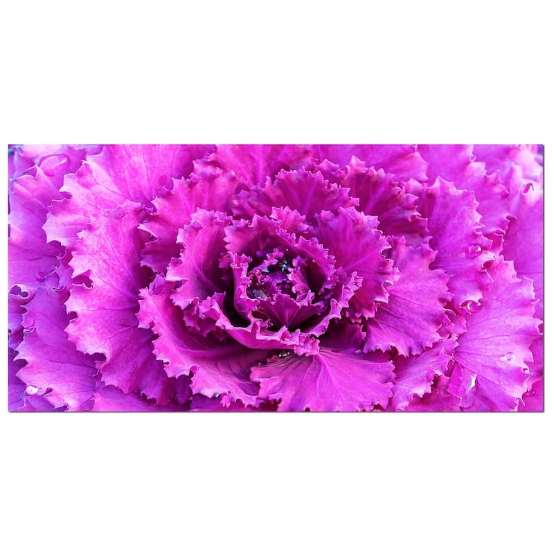 HomeRoots 32" X 95" Pink Acrylic Hanging Wall Decor