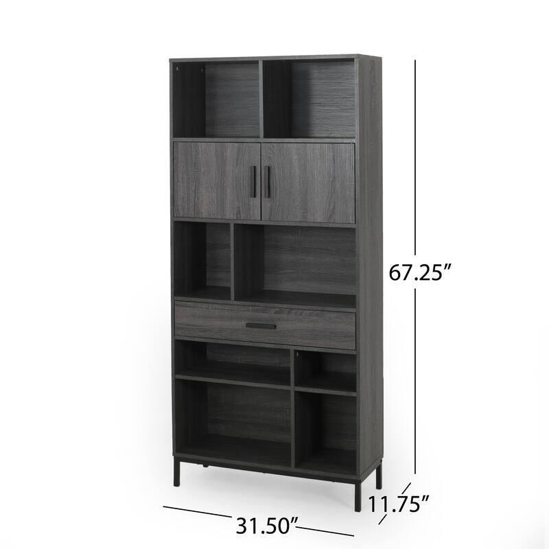 Bookcase Storage Cabinet