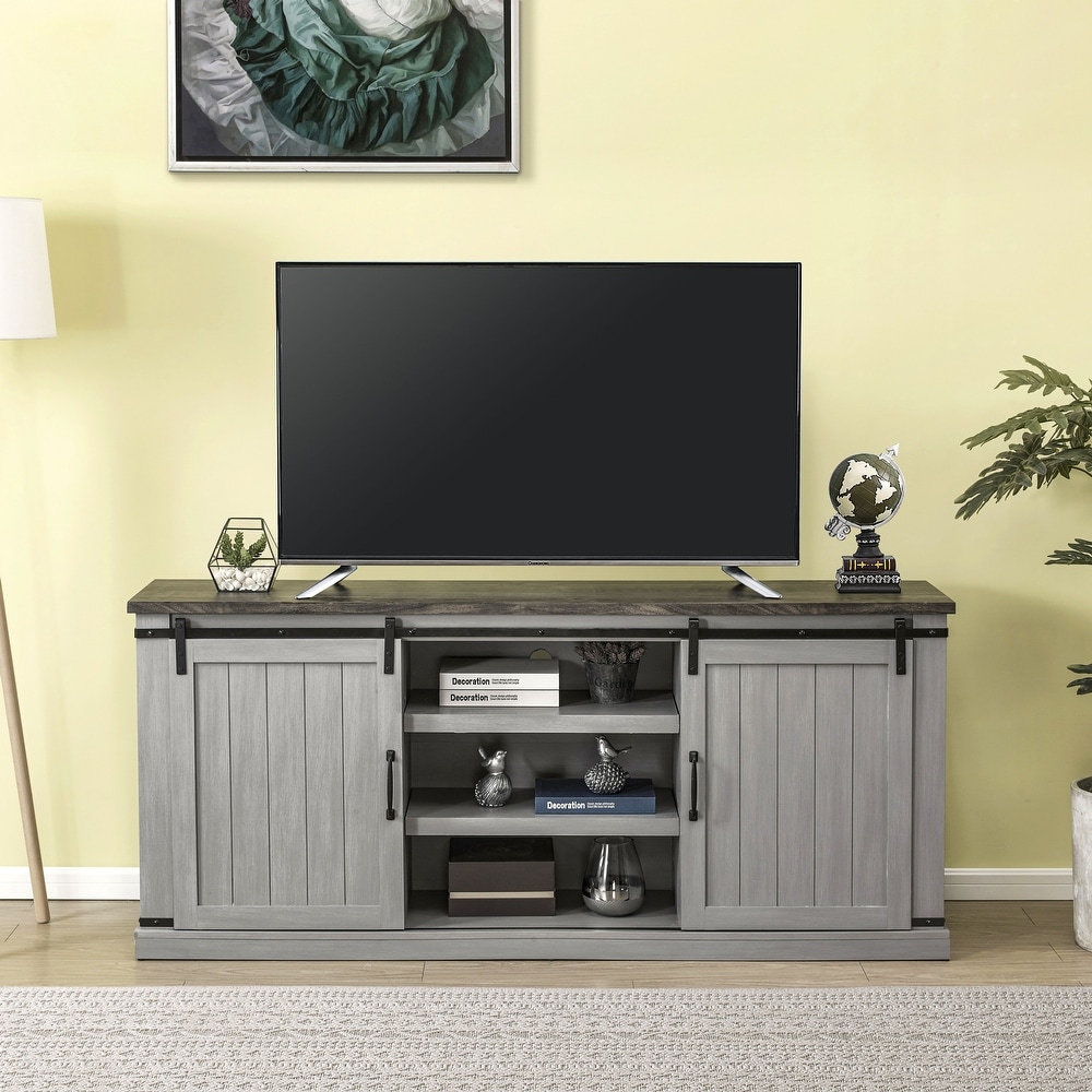 Elegant Household Decoration LED TV Cabinet with Single Drawer - On Sale -  Bed Bath & Beyond - 32500337