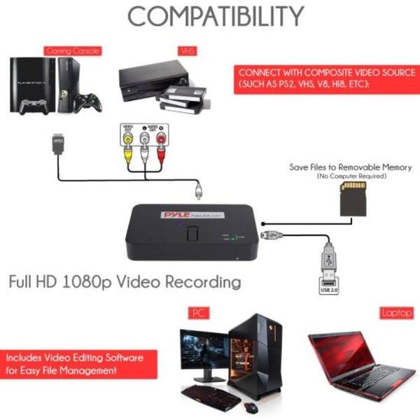 Shop Hd External Capture Card Video Recording System Record Full Hd 1080p Video Overstock