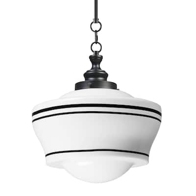 Maxim 21533WT Eureka 16" Wide 1 Light Pendant