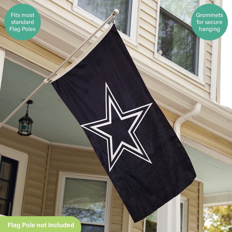 Buffalo Bills Single Sided Flag w/ 2 Grommets, 3'x5'