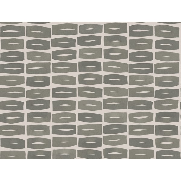 slide 2 of 7, York Wallcoverings Modernist Motif Carbon Black Wallpaper