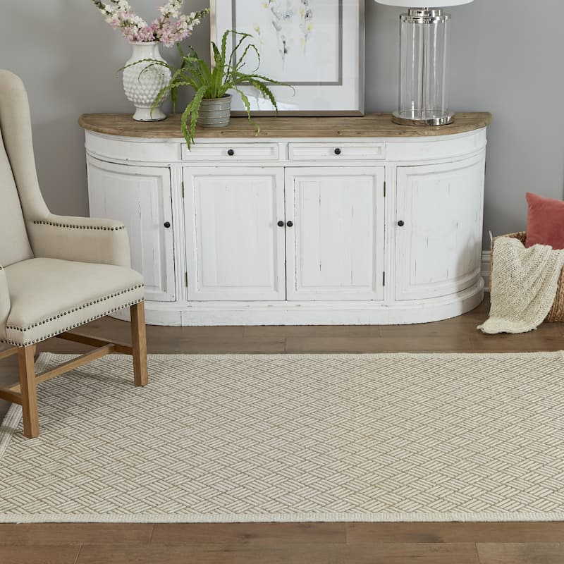 Skyline Decor Charcoal Como Rugs in Rectangle Shape - 7' X 10'