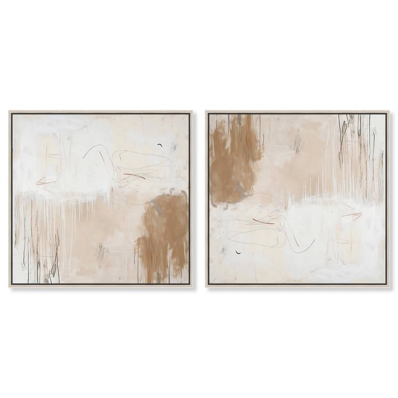 Strawberry Daiquri Breeze Canvas by Art Remedy - 10" x 15" - Gold