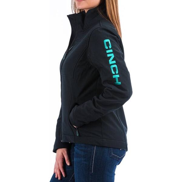 Shop Cinch Western Jacket Womens Conceal Carry Bonded Zip Black