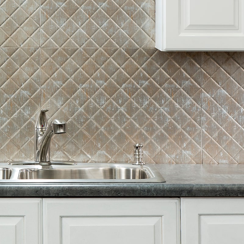 FASÄDE Quilted Decorative Vinyl Backsplash Panel
