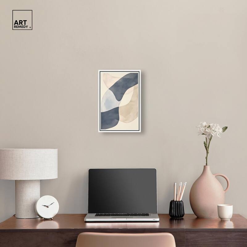 Ovals Canvas by Art Remedy