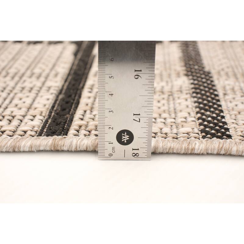 ECARPETGALLERY Sisal Burburry Tropical Rug