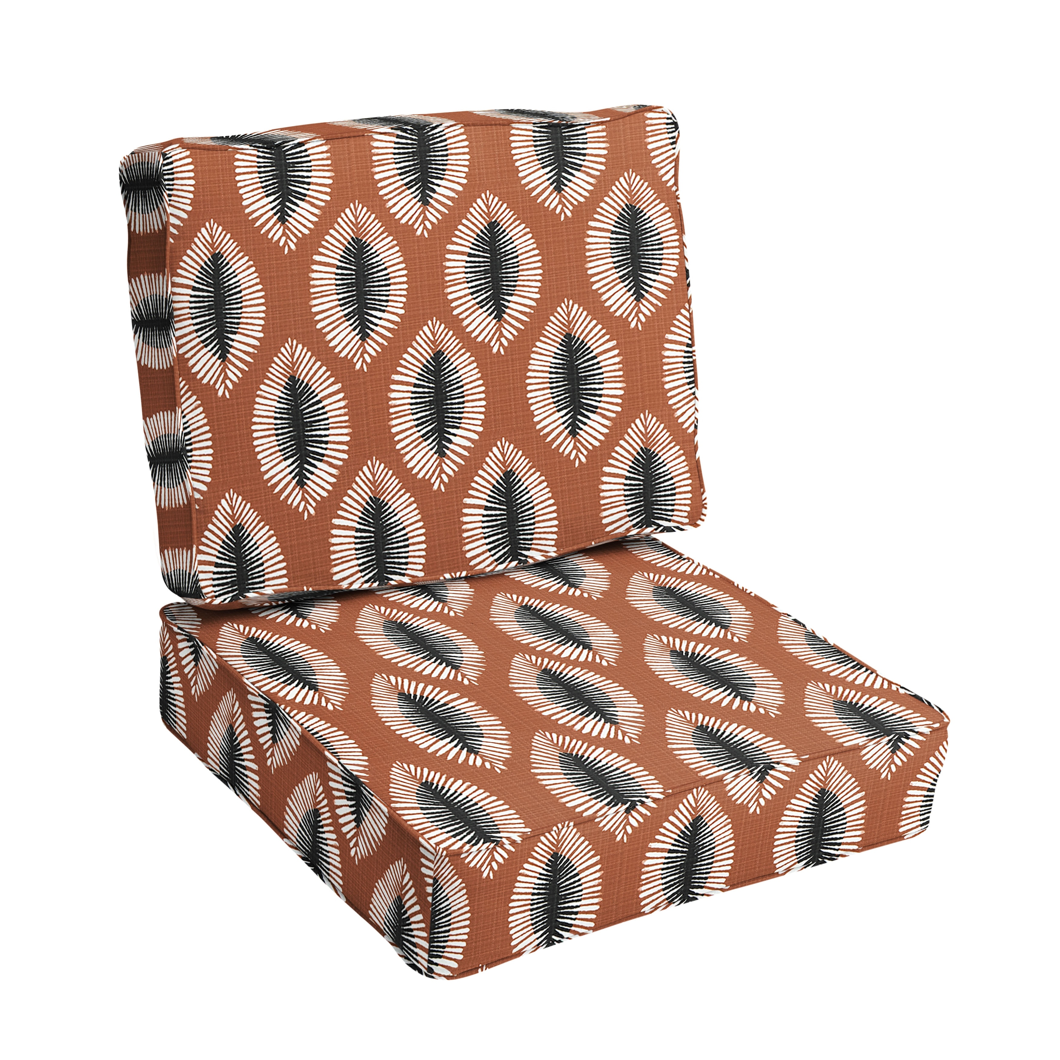 Sorra Home Outdoor Corded Deep Seating Cushion Set