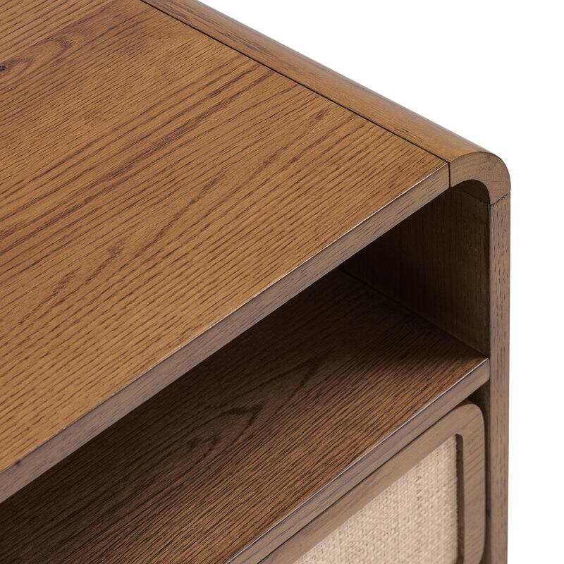 Poly & Bark Neva Nightstand in Reposado Oak