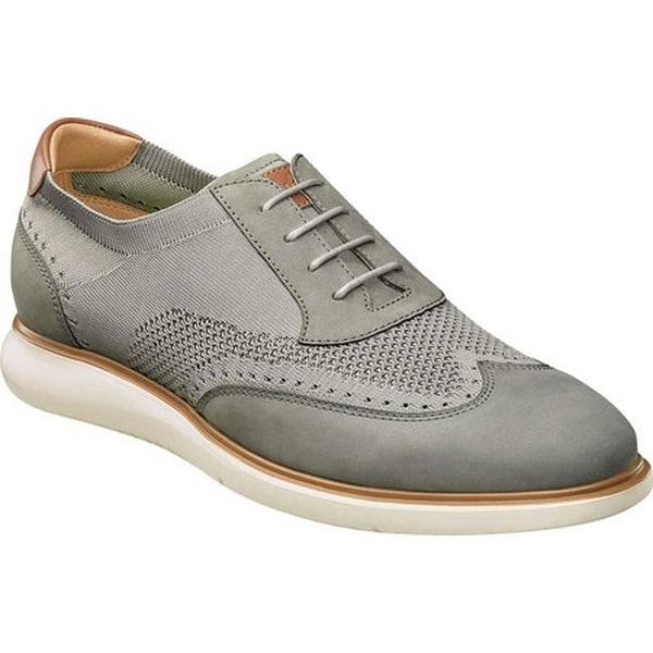 florsheim fuel knit wingtip oxford