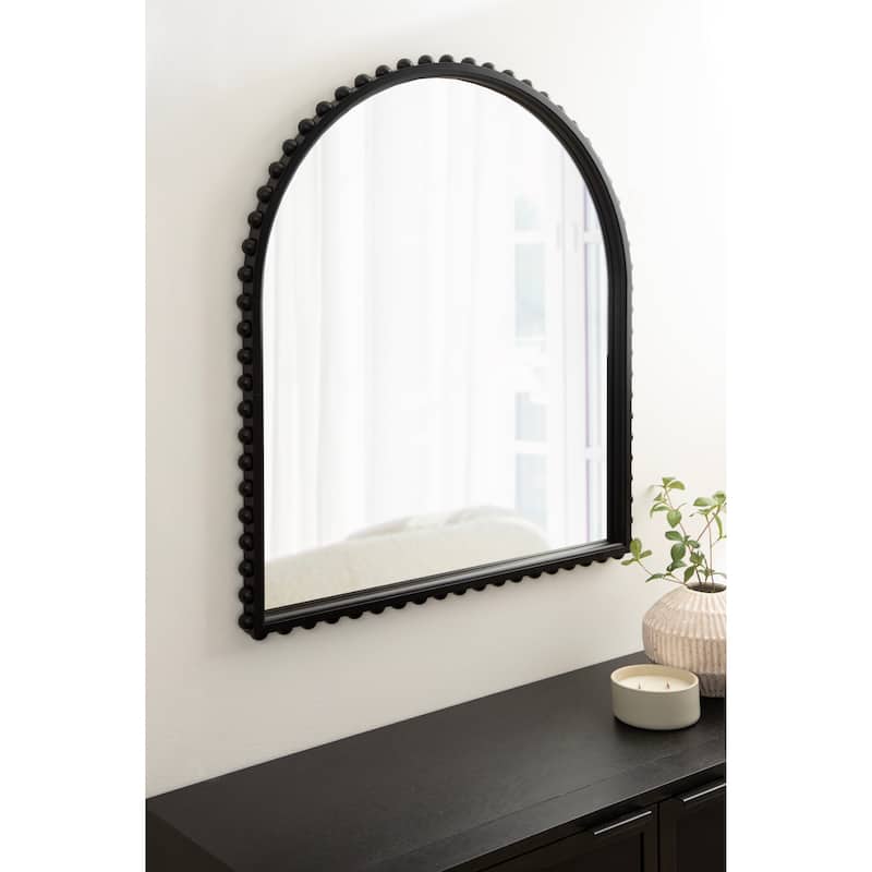 Kate and Laurel Beadbrook Arched Wall Mirror