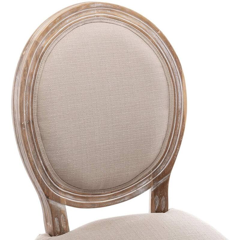 Mieres French Vintage Upholstered Dining Chair, Side Chair(Set of 2)