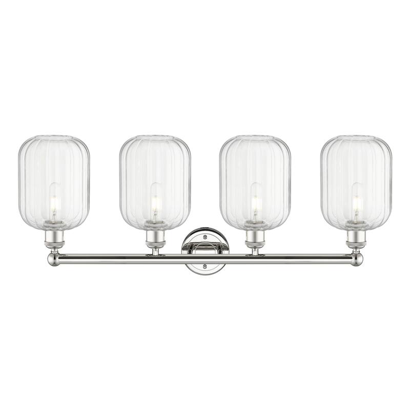 Innovations Lighting Endless Possibilities Edison - Preston - 4 Light 34" Jar Shade Bath Vanity Light